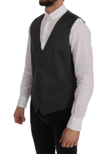 STAFF Cotton Rayon Men's Vest - Dolce & Gabbana - Modalova
