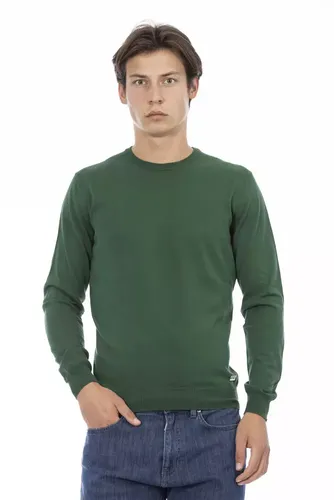 Green Cotton Men Men's Sweater - Baldinini Trend - Modalova