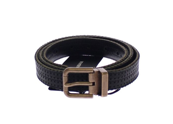 Leather Logo Men's Belt - Dolce & Gabbana - Modalova