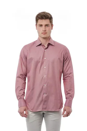 Bagutta Red Cotton Men Men's Shirt - Bagutta - Modalova