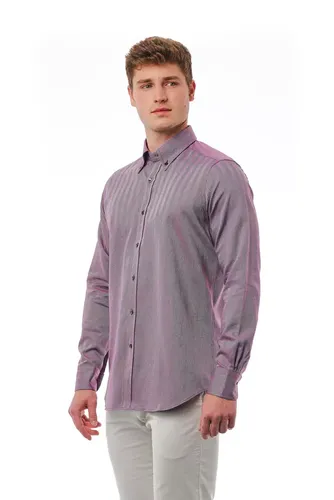 Cotton Men Men's Shirt - Bagutta - Modalova