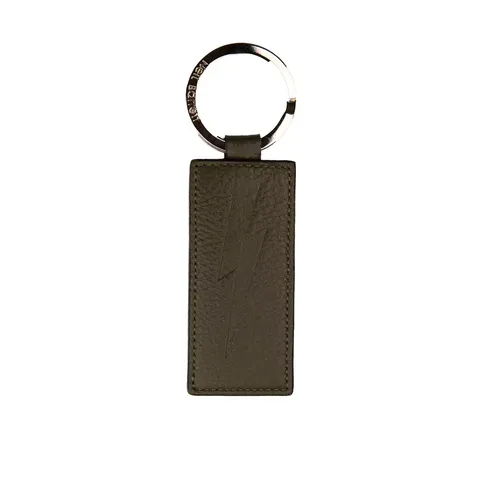 Green Leather Men Men's Keychain - Neil Barrett - Modalova