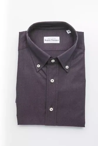 Cotton Men's Men's Shirt - Robert Friedman - Modalova