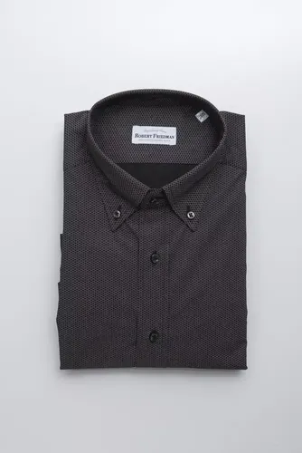 Cotton Men's Men's Shirt - Robert Friedman - Modalova