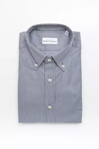 Cotton Men's Men's Shirt - Robert Friedman - Modalova