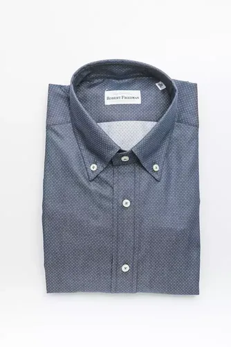 Cotton Men's Men's Shirt - Robert Friedman - Modalova