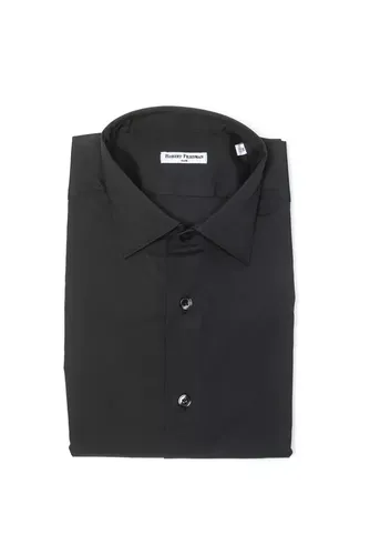 Grey Cotton Men Men's Shirt - Robert Friedman - Modalova