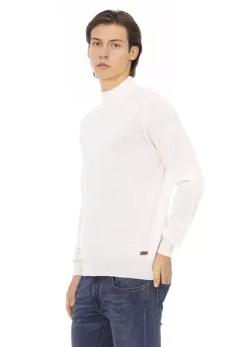 Fabric Men's Turtleneck Men's Sweater - Baldinini Trend - Modalova