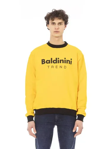 Yellow Cotton Men Men's Sweater - Baldinini Trend - Modalova