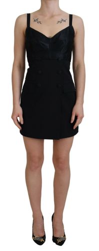 Fit Wool Stretch Sheath Mini Women's Dress - Dolce & Gabbana - Modalova