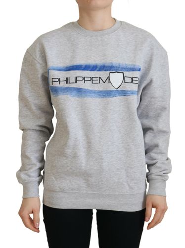 Printed Long Sleeves Pullover Women's Sweater - Philippe Model - Modalova