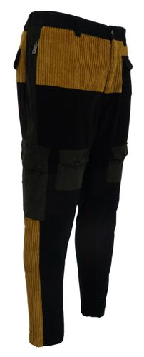 Yellow Cotton Men Men's Pants - Dolce & Gabbana - Modalova