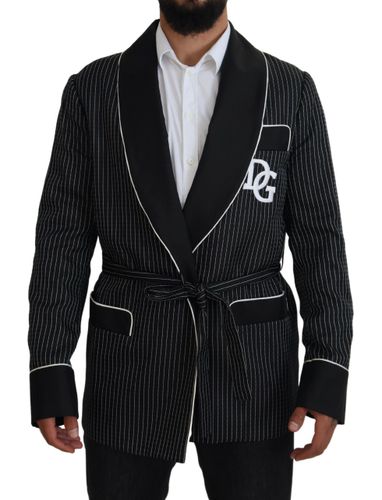 Robe Striped DG Patch Jacket Men Men's Blazer - Dolce & Gabbana - Modalova