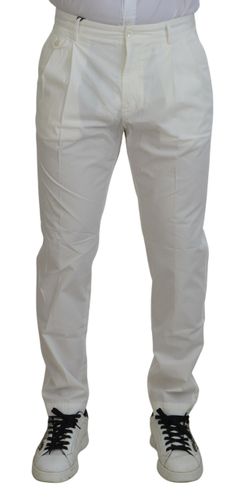 Cotton Skinny Chino Men's Pants - Dolce & Gabbana - Modalova