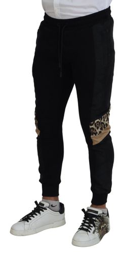 Polyester Skinny Jogger Men Men's Pants - Dolce & Gabbana - Modalova