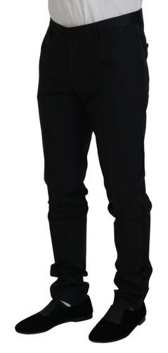 Wool Chino Dress Formal Men's Pants - Dolce & Gabbana - Modalova