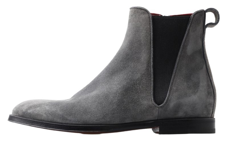 Leather Men Ankle Boots Men's Shoes - Dolce & Gabbana - Modalova