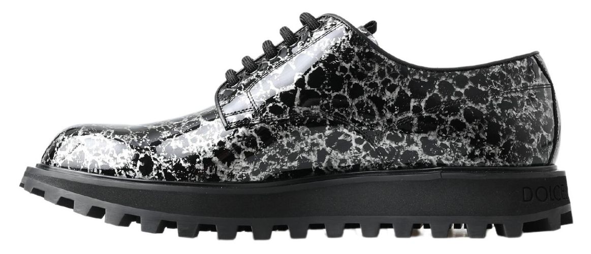 Derby Patent Leather Men's Shoes - Dolce & Gabbana - Modalova