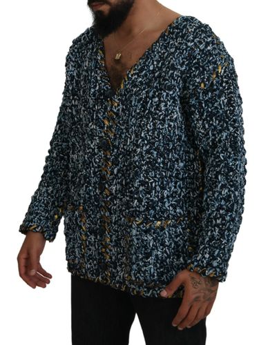 Button Cardigan Fatto A Mano Men's Sweater - Dolce & Gabbana - Modalova