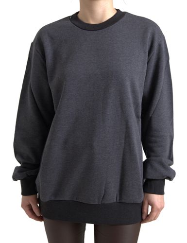 Cotton Crew Neck Pullover Women's Sweater - Dolce & Gabbana - Modalova