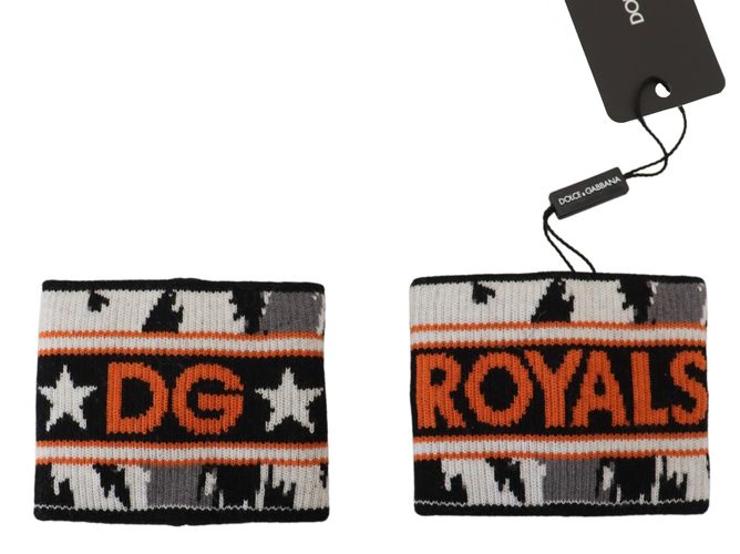 Orange and gray Two Piece Set DG Royal Men's Wristband - Dolce & Gabbana - Modalova
