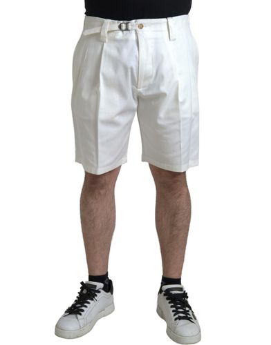 Cotton Stretch Men Bermuda Denim Men's Shorts - Dolce & Gabbana - Modalova