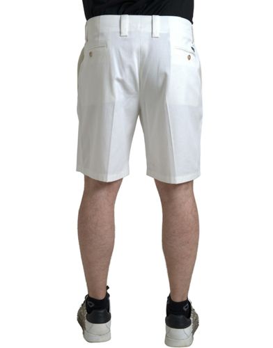 Cotton Stretch Men Bermuda Denim Men's Shorts - Dolce & Gabbana - Modalova