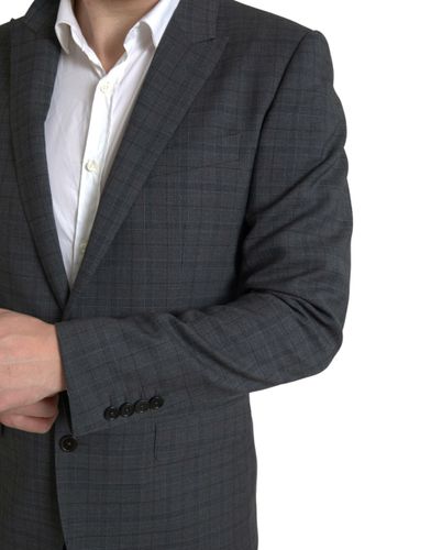 Gray 2 Piece Single Breasted MARTINI Men's Suit - Dolce & Gabbana - Modalova