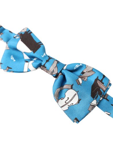 Jazz Club Silk Adjustable Neck Papillon Bow Men's Tie - Dolce & Gabbana - Modalova