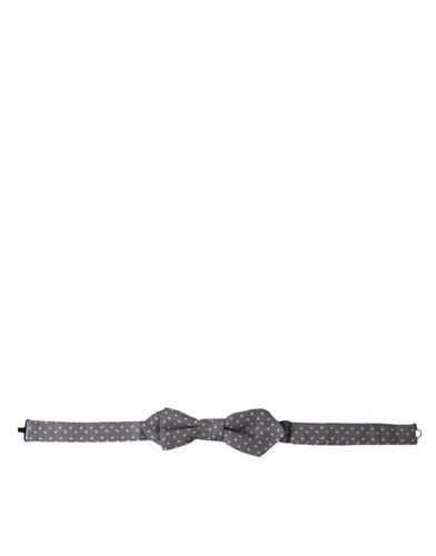 Polka Dots Silk Adjustable Neck Papillon Bow Men's Tie - Dolce & Gabbana - Modalova