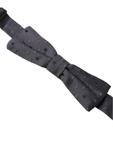 Polka Dot Silk Adjustable Neck Men Papillon Bow Men's Tie - Dolce & Gabbana - Modalova
