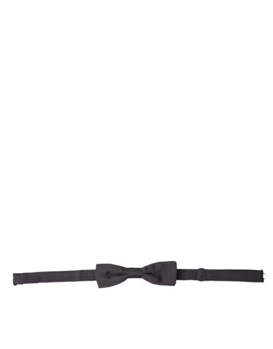 Silk Adjustable Neck Men Papillon Bow Men's Tie - Dolce & Gabbana - Modalova