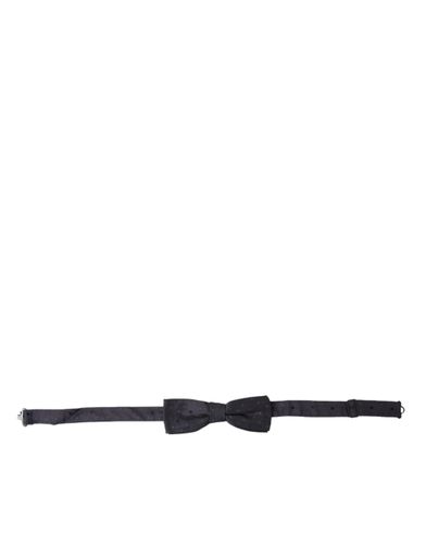 Polka Dot Silk Adjustable Neck Men Papillon Bow Men's Tie - Dolce & Gabbana - Modalova