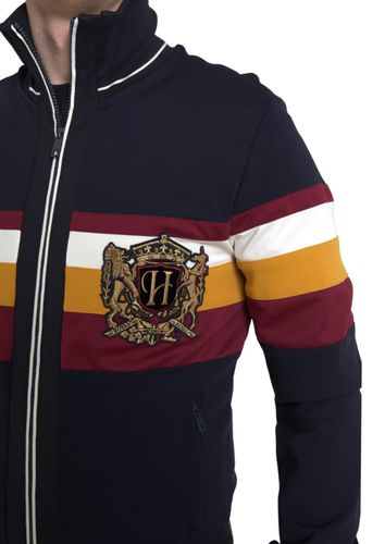 Cardigan Heraldic Full Zip Men's Sweater - Dolce & Gabbana - Modalova