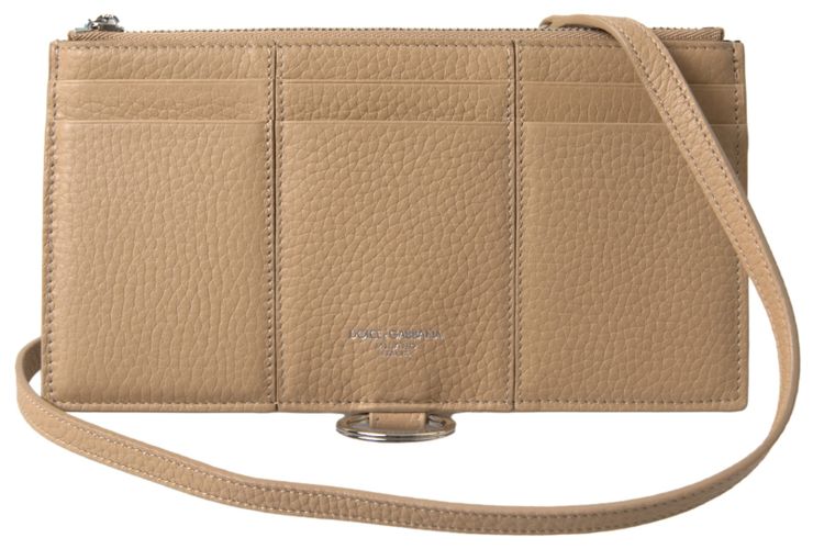 Leather Shoulder Cardholder Shoulder Strap Women's Wallet - Dolce & Gabbana - Modalova