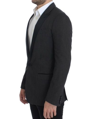 Wool Silk Slim MARTINI Jacket Men's Blazer - Dolce & Gabbana - Modalova