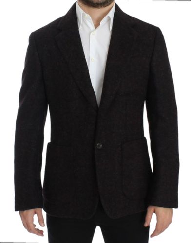 Alpaga two button Men's blazer - Dolce & Gabbana - Modalova