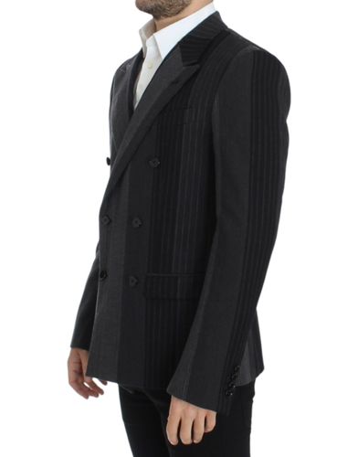Striped wool stretch Men's blazer - Dolce & Gabbana - Modalova