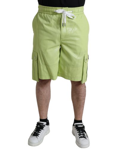 Light Cotton Men Cargo Bermuda Men's Shorts - Dolce & Gabbana - Modalova