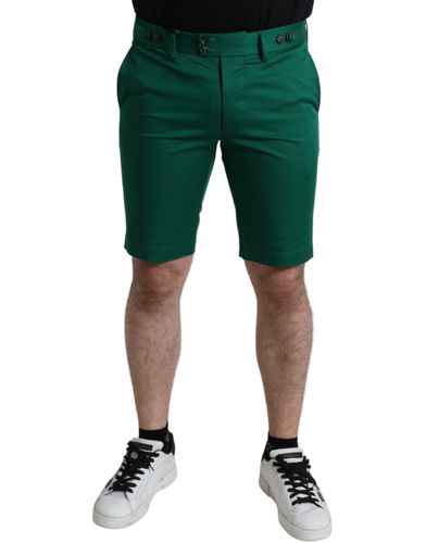 Deep Cotton Stretch Men Bermuda Men's Shorts - Dolce & Gabbana - Modalova