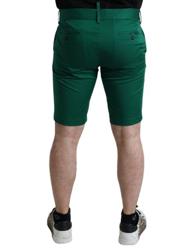Deep Cotton Stretch Men Bermuda Men's Shorts - Dolce & Gabbana - Modalova