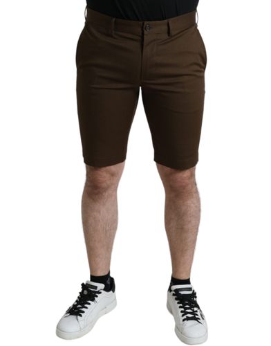 Cotton Stretch Men Bermuda Men's Shorts - Dolce & Gabbana - Modalova