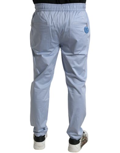 Cotton Stretch Jogger Men's Pants - Dolce & Gabbana - Modalova