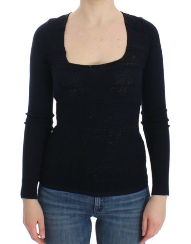 Knitted Wool Stretch Sweater Women's Top - Ermanno Scervino - Modalova