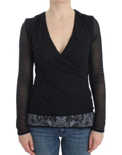 Wool Blend Stretch Long Sleeve Women's Sweater - Ermanno Scervino - Modalova