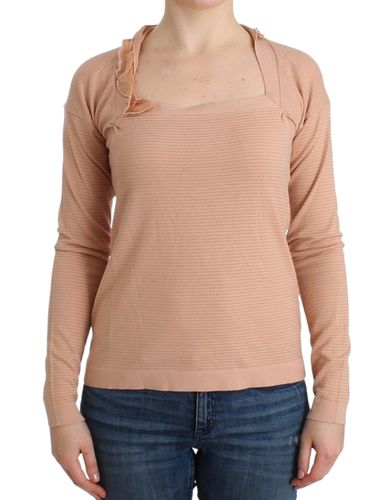 Wool Blend Striped Long Sleeve Women's Top - Ermanno Scervino - Modalova