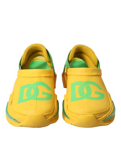 Green Rubber Clogs Men Slippers Men Men's Shoes - Dolce & Gabbana - Modalova