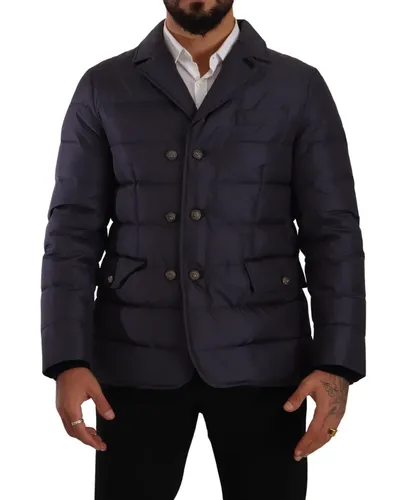 Silk Goat Coat Blouson Winter Men's Jacket - Dolce & Gabbana - Modalova