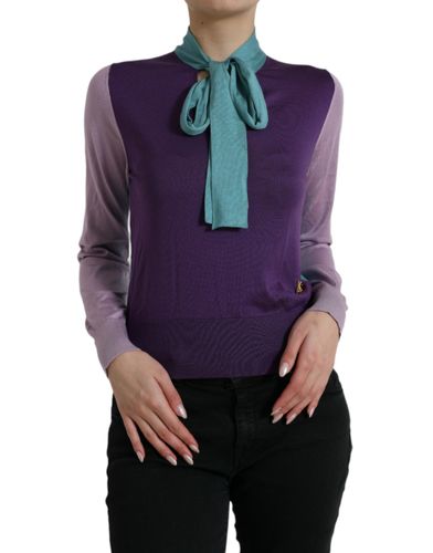 Bow Fastening Pullover Women's Sweater - Dolce & Gabbana - Modalova