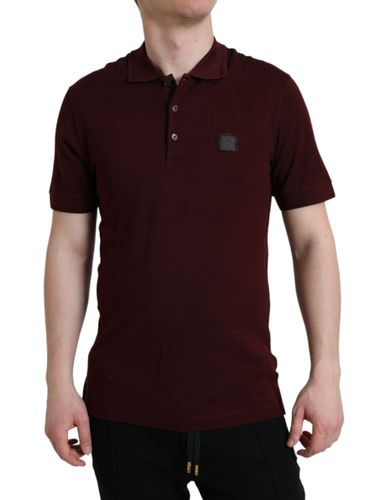 Collared Short Sleeves Polo Men's T-shirt - Dolce & Gabbana - Modalova